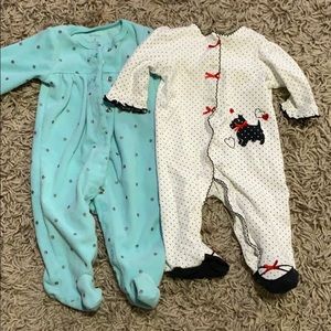 Baby girl pajamas 3 months